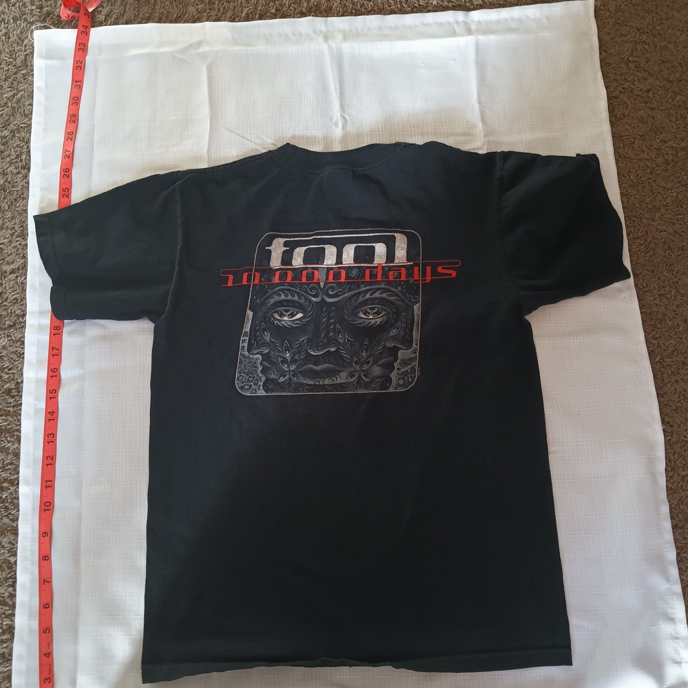 Tool Band 2000s Anvil Black T-Shirt 10,000 Days - Picture 3 of 4